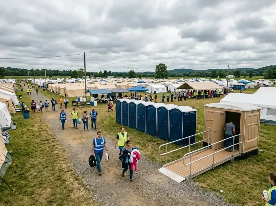 disaster-relief-camp-restrooms-010 — frequently asked questions, Dumpster & Portable Bathrooms Rental in Michigan Center, MI